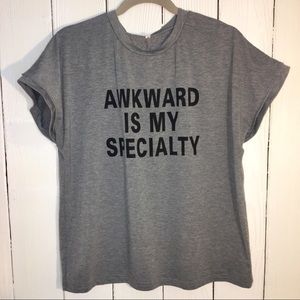 Awkward tee